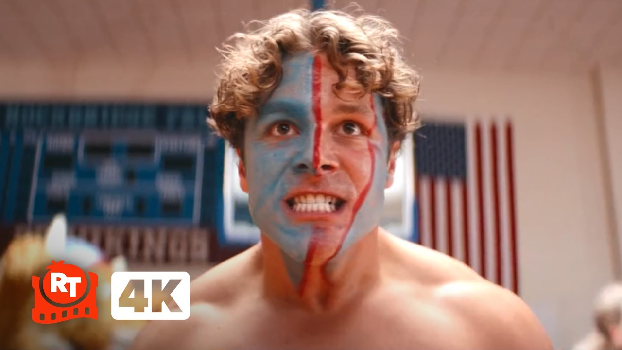 Bottoms (2023) 4K – Brutal Pep Rally Fight (8/10) | Movieclips