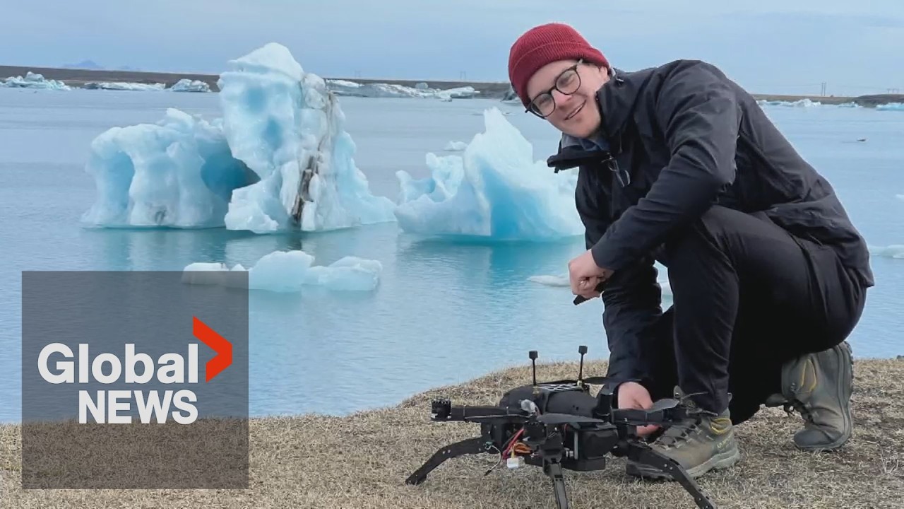 Canadian-made drone tackles icy terrain