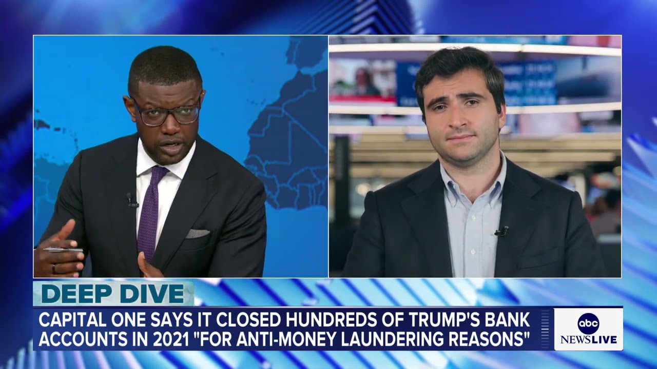 Capital One cites anti-money laundering reasons for closing Trump accounts