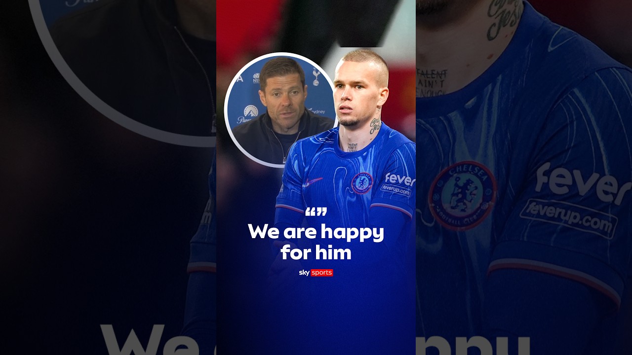 Chelsea manager Xabi Alonso on welcoming Mykhailo Mudryk back into his squad 🔵