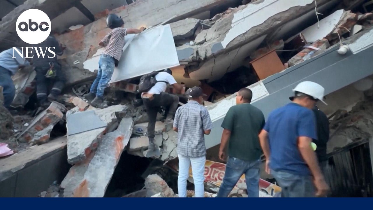 Colombia earthquake survivor on what he experienced