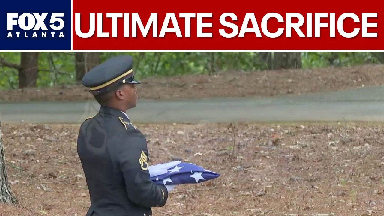 Community pays respects to fallen soldier | FOX 5 News