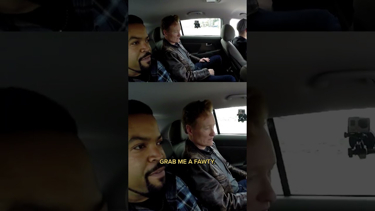 Conan, Kevin Hart, & Ice Cube buy some beer. #comedy