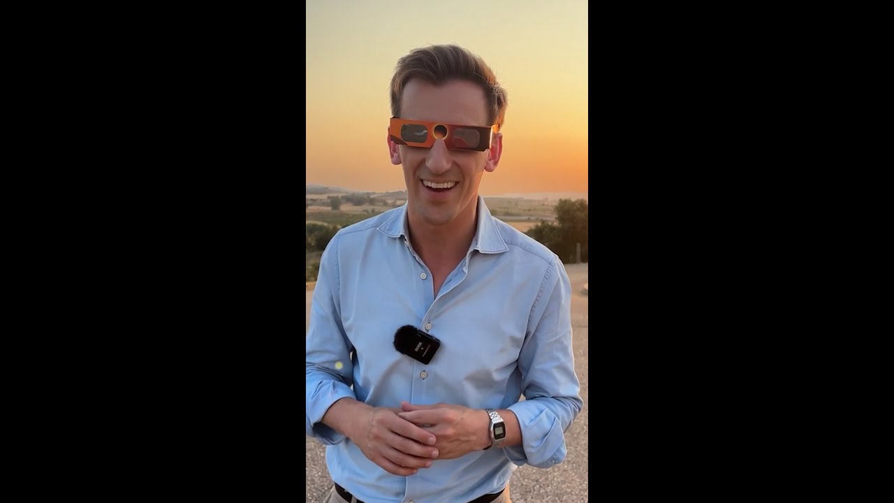 Crowds gather in Spain for rare total solar eclipse