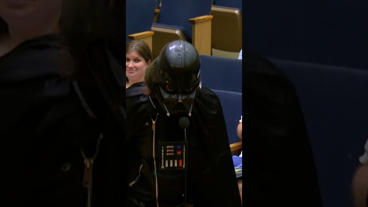 ‘Darth Vader’ speaks in support of Flock