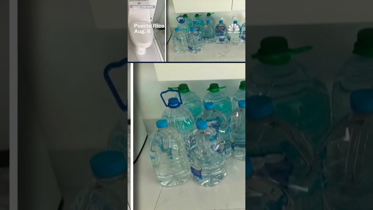 Desperate water shortage in Puerto Rico