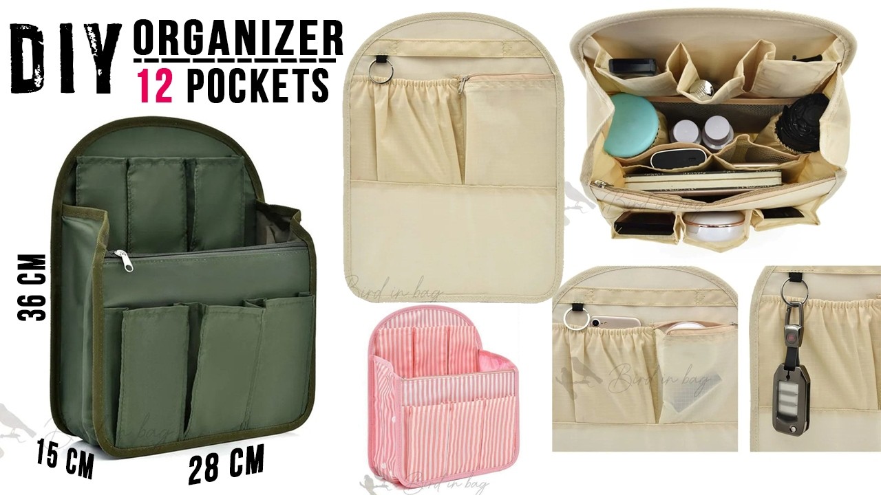 DIY HOME ORGANIZER SEWING From Fabrics | BEGINNER FRIENDLY