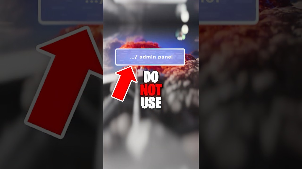 Do NOT Use the Fortnite Admin Panel!