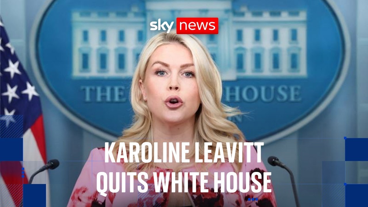 Donald Trump’s press secretary to leave her job