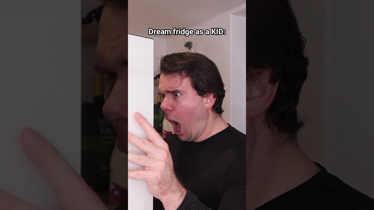 Dream Fridge As A Kid VS As An Adult.