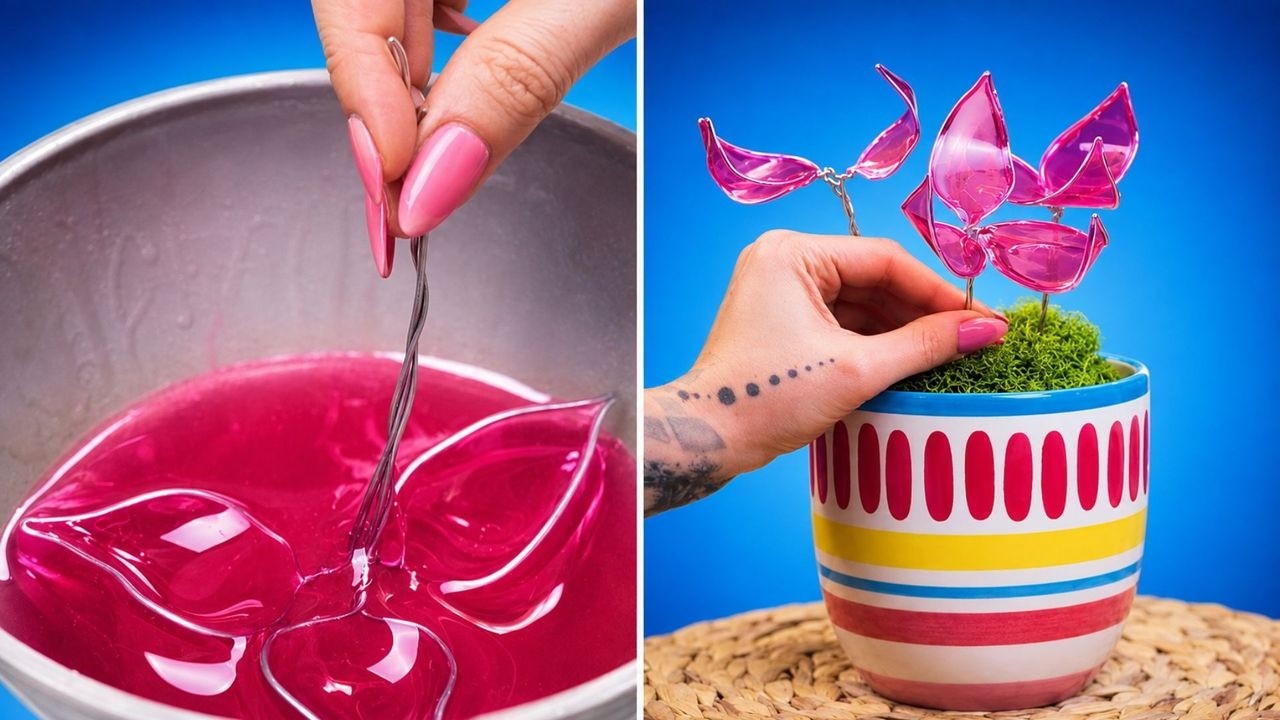 ✨ Easy Epoxy Crafts for Beginners with Minimal Tools!