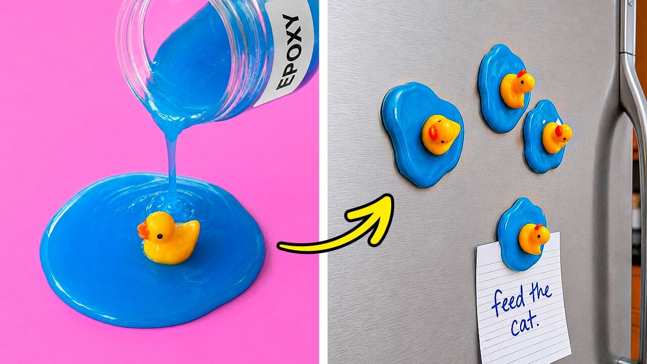 🎨 EPOXY RESIN ART INSPIRED BY VIRAL INTERNET TRENDS! ✨