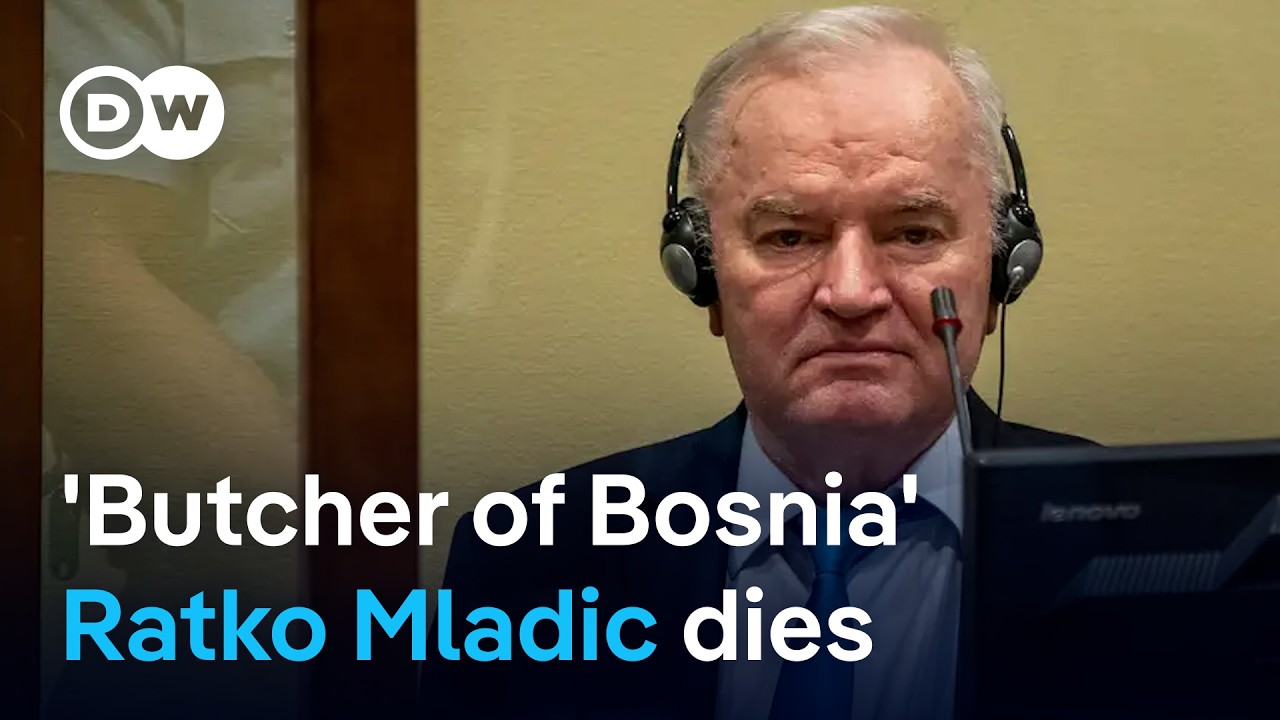 Ex-Bosnian Serb military leader Ratko Mladic dead at 84 | DW News
