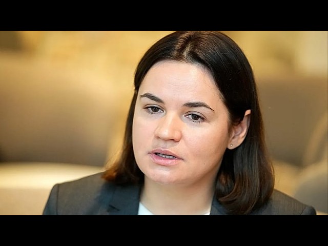 Exclusive: Euronews ‘extremist’ label is Lukashenka’s revenge, Tsikhanouskaya said