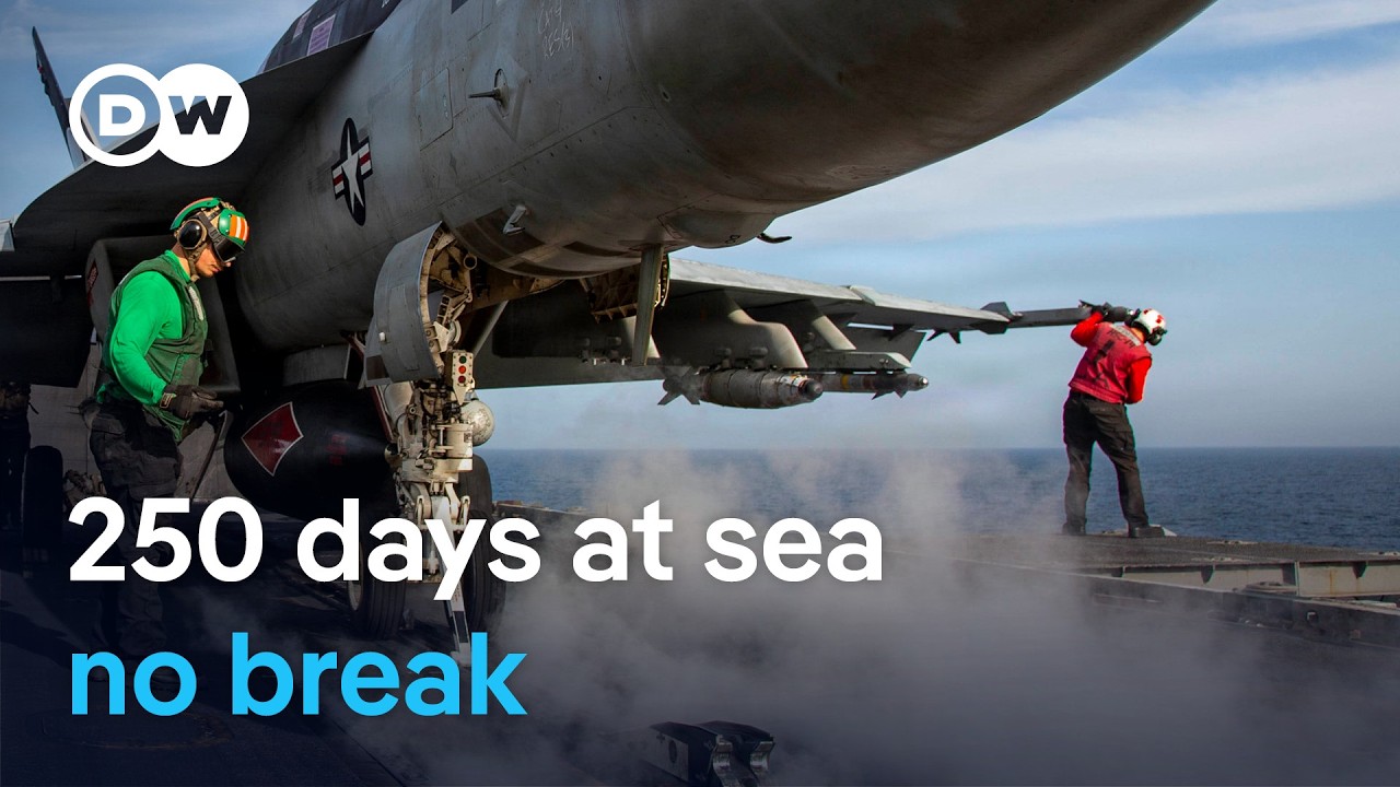 Extended Iran operations are exposing the cost of keeping carriers at sea | DW News
