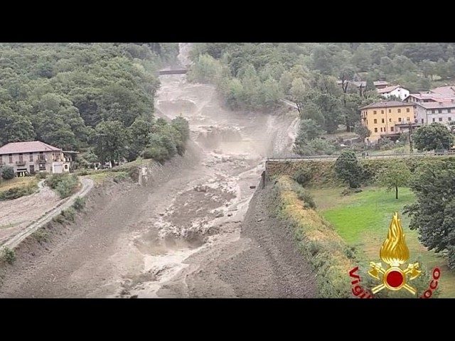 Extreme weather: torrential rain and flooding in Liguria, Lombardy and Tuscany