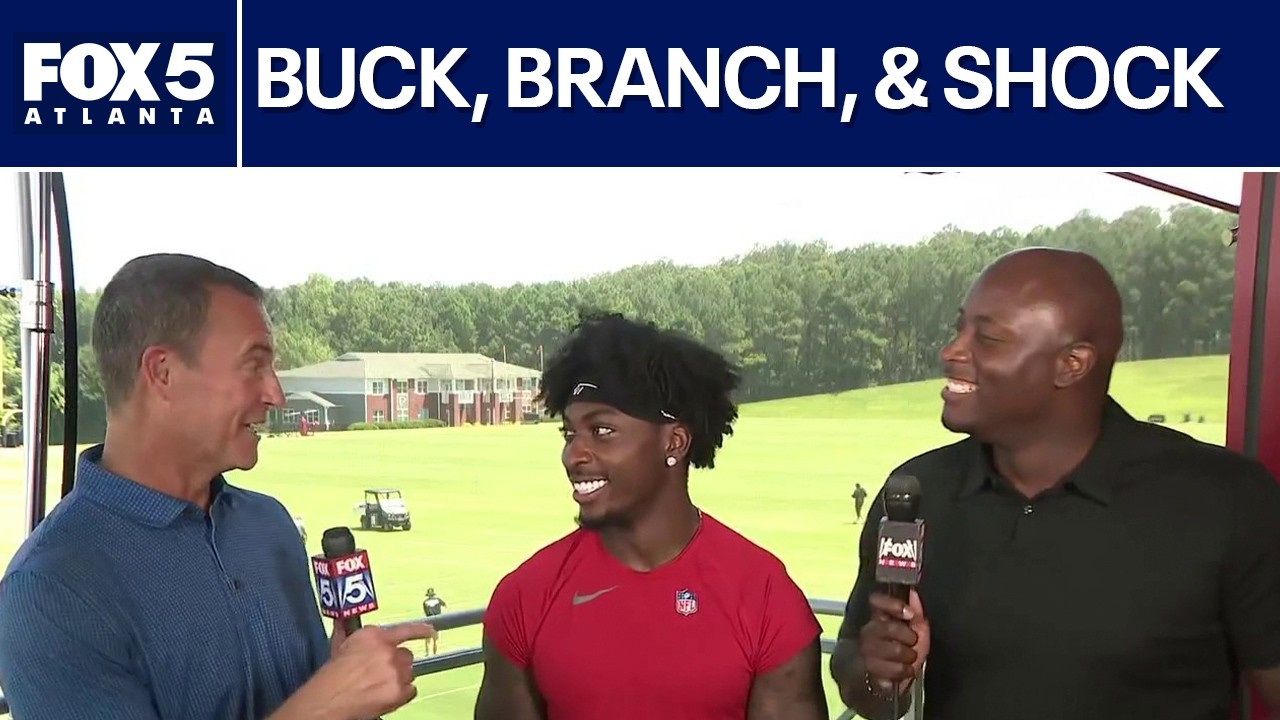 Falcons’ WR Zachariah Branch breaks down season expectations | FOX 5 News