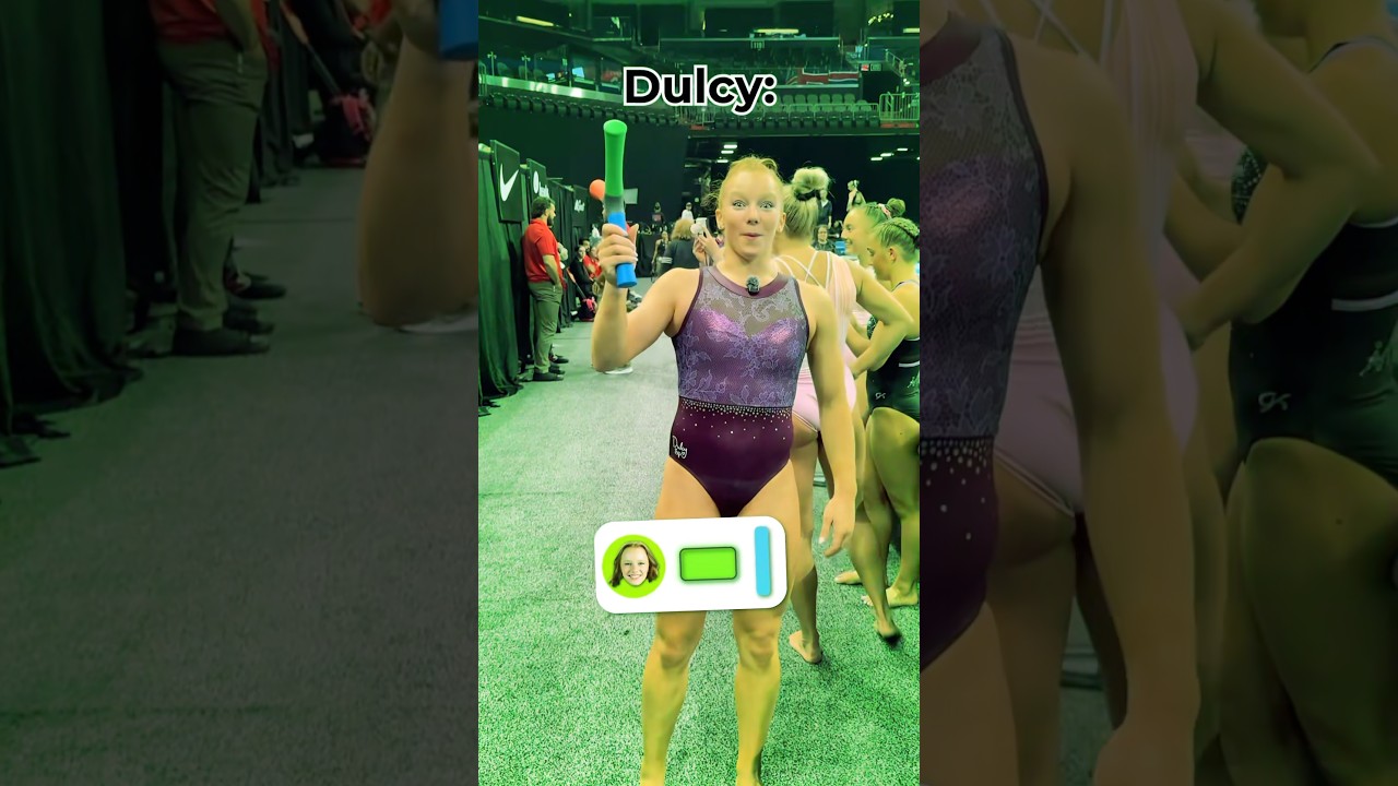 Female gymnast reaction test 🤔#gymnastics #olympics #sports #gymnast #olympic