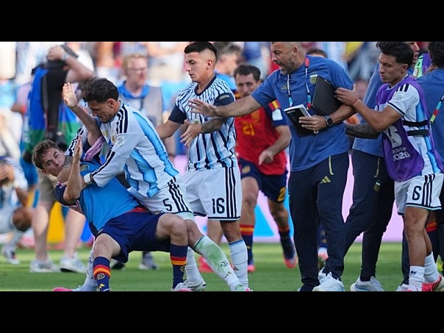 FIFA hands Argentina’s Paredes a 10-match ban over world cup final brawl