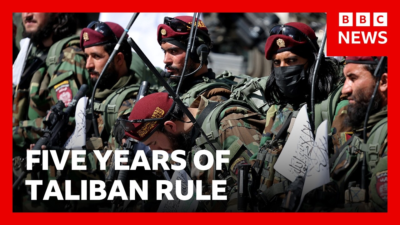 Five years on from the Taliban’s takeover of Afghanistan | BBC News