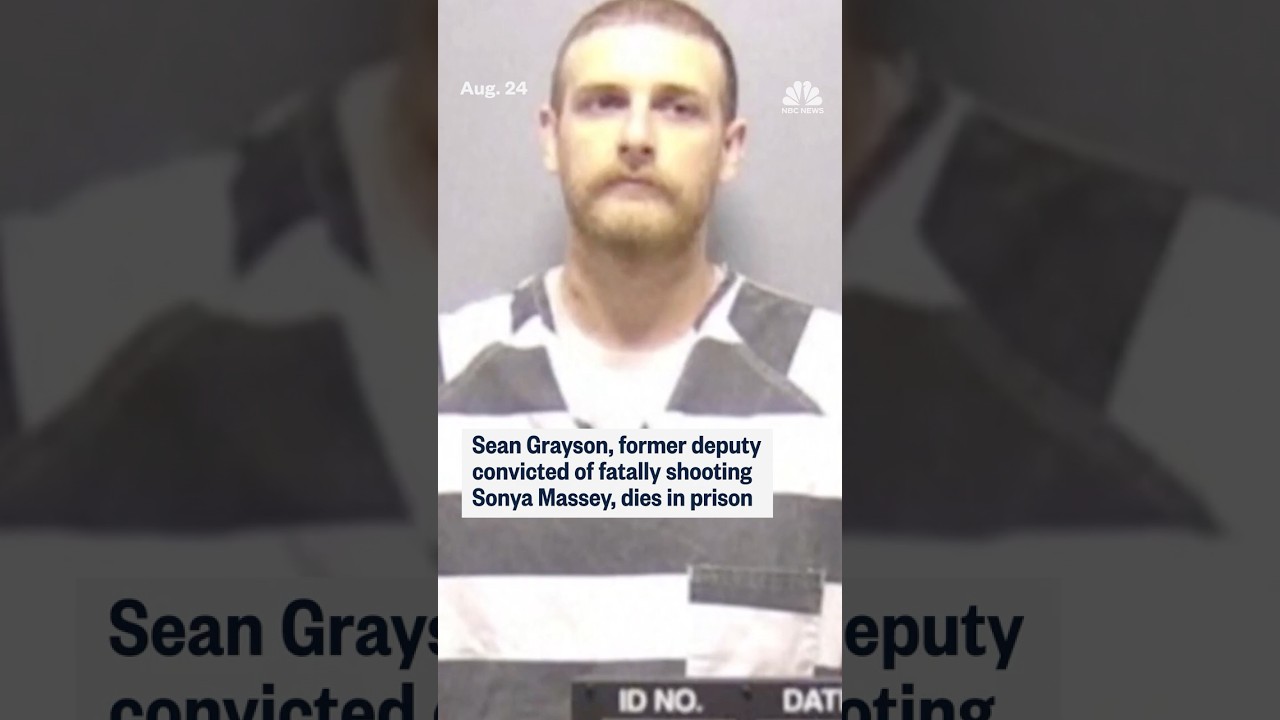 Former deputy who fatally shot Sonya Massey dies in prison