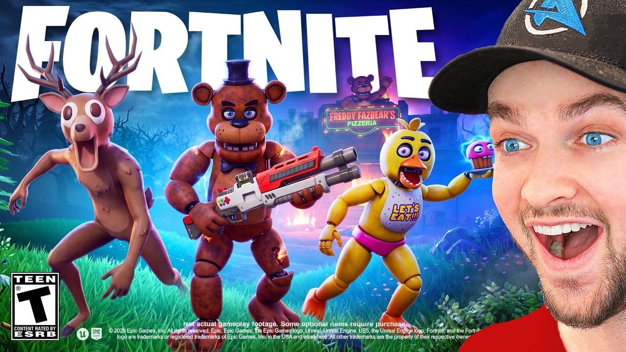 Fortnite x Five Nights At Freddy’s LEAKED!