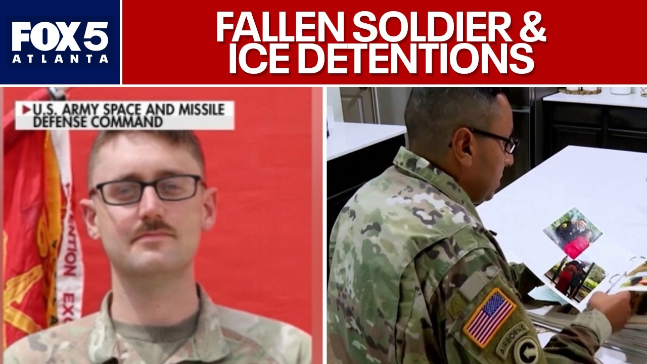 Georgia honors fallen soldier; ICE detains military families | FOX 5 News