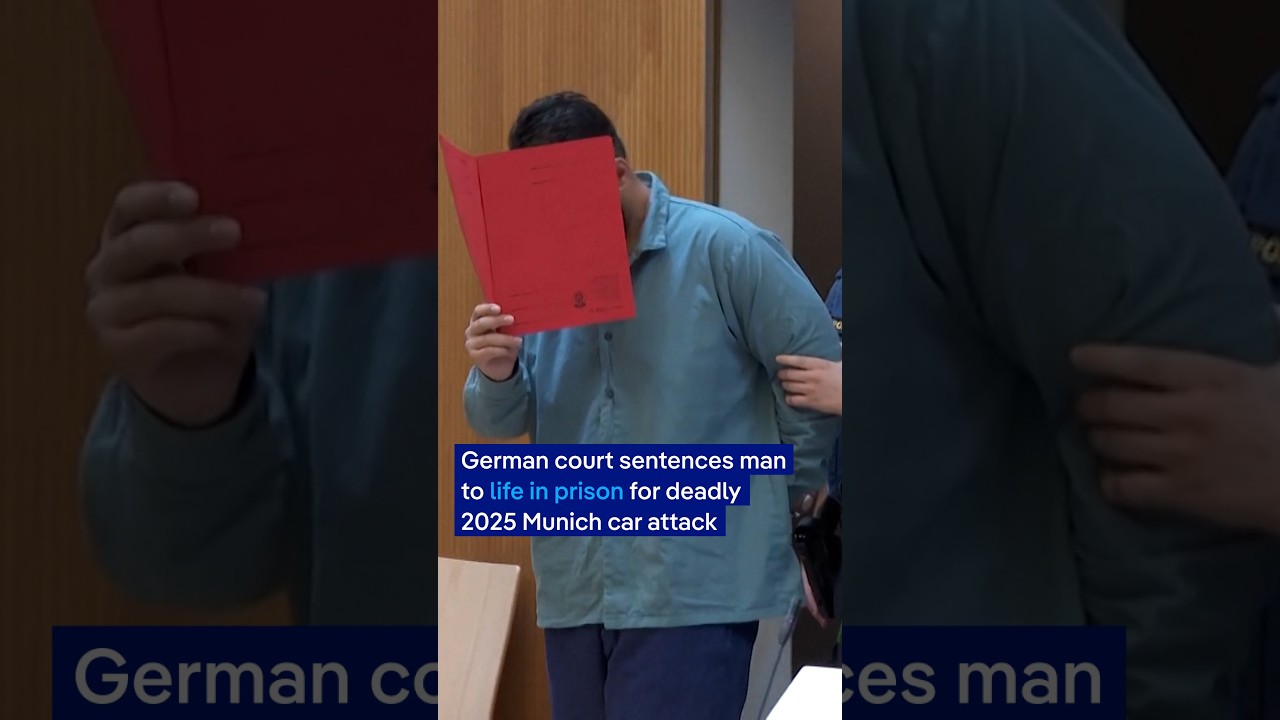 German court sentences man to life in prison for deadly 2025 Munich car attack | DW News