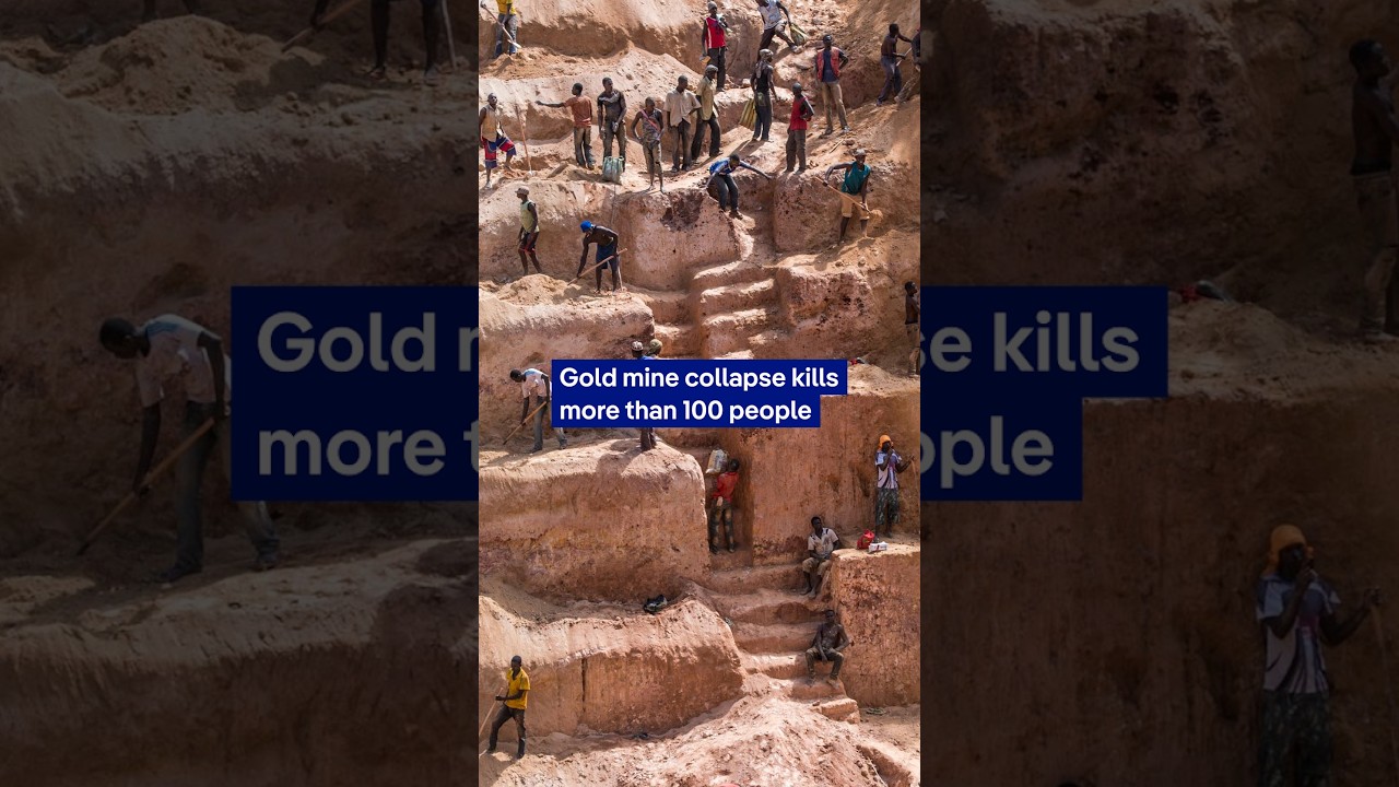 Gold mine collapse killed more than 100 people | DW News