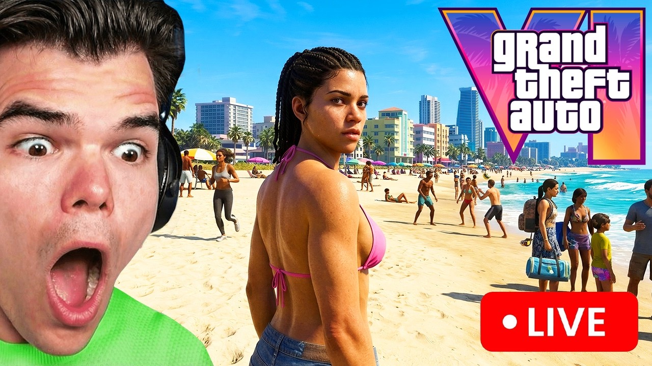 GTA 6 GAMEPLAY – *LIVE* REACTION