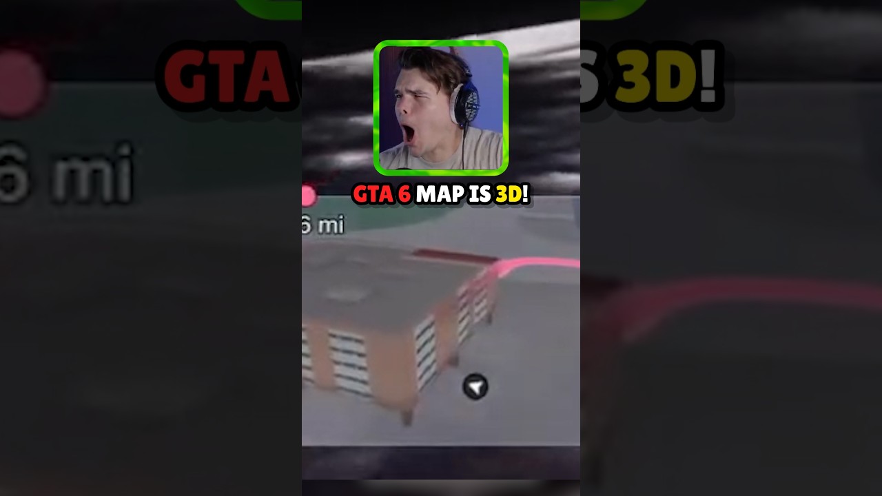GTA 6 MAP IS 3D!