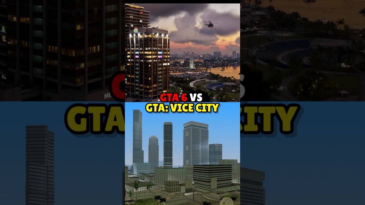 GTA 6 vs GTA: VICE CITY Graphics