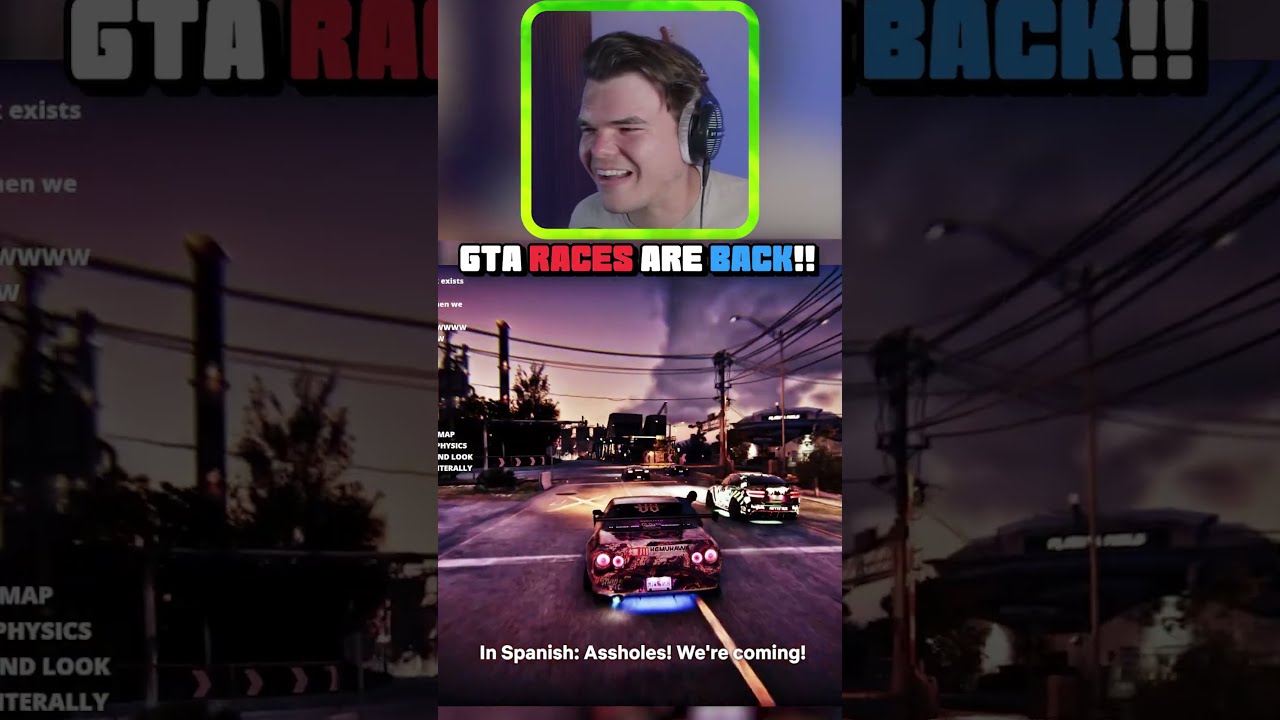 GTA RACES ARE BACK