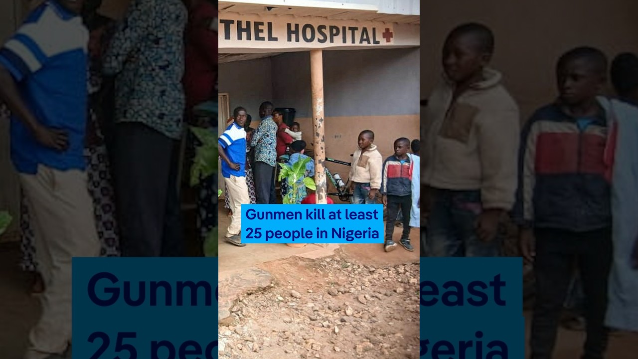 Gunmen kill at least 25 people in Nigeria | DW News
