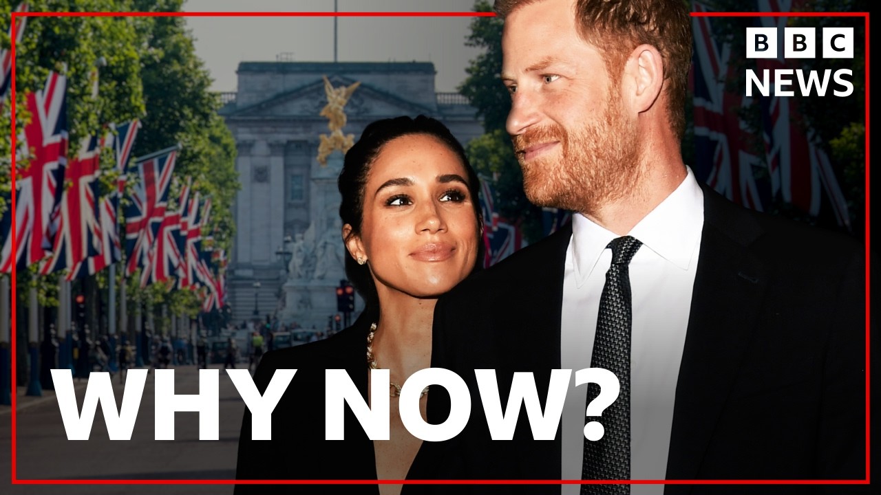 Harry and Meghan are returning to the UK but why now? | BBC News