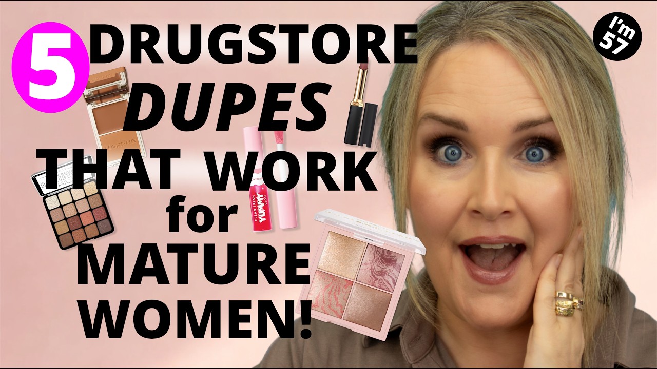 High‑End vs Drugstore: Which Makeup Actually Performs Better on Mature Skin?!