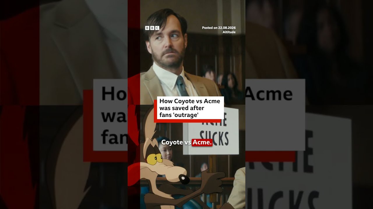 How Coyote vs Acme film was saved after ‘fan outrage’. #BBCNews