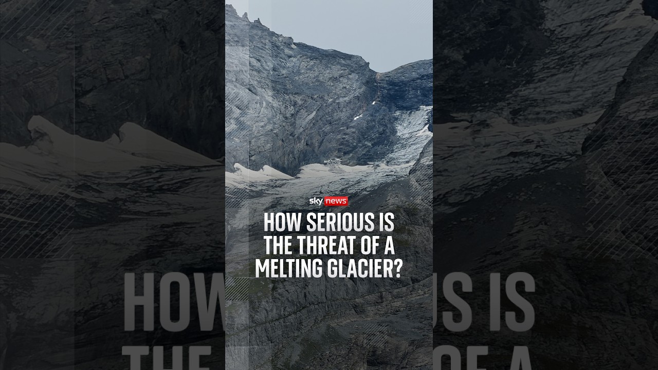 How serious is the threat of a melting glacier?