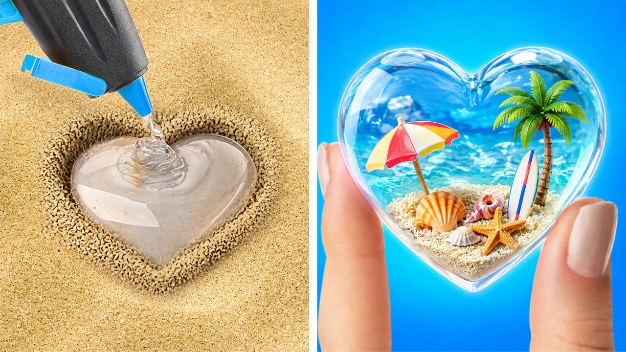 How to LOOK COOL with Handmade Crafts ✨ Glue Gun, Epoxy Resin, and More DIYs