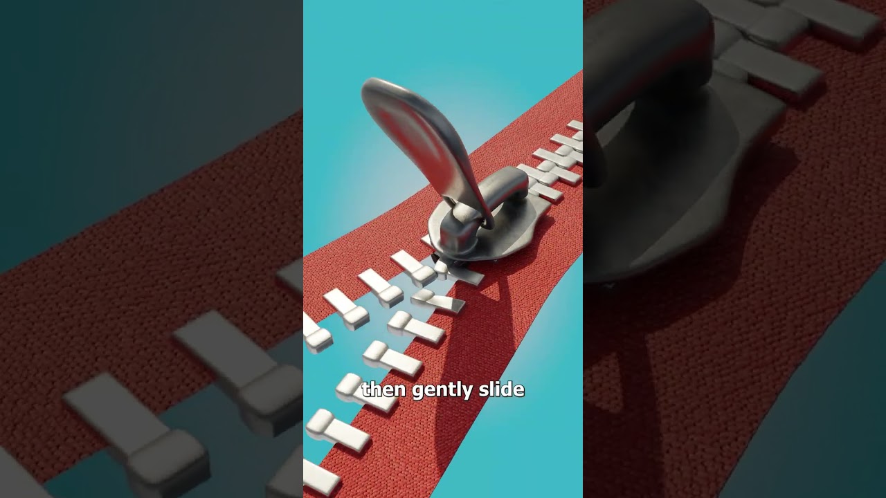 How To Repair A Stuck Zipper 🤔