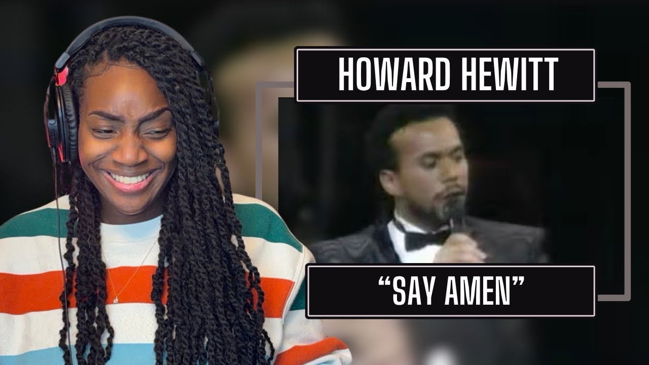Howard Hewitt – Say Amen (Live) | REACTION 🔥🔥🔥
