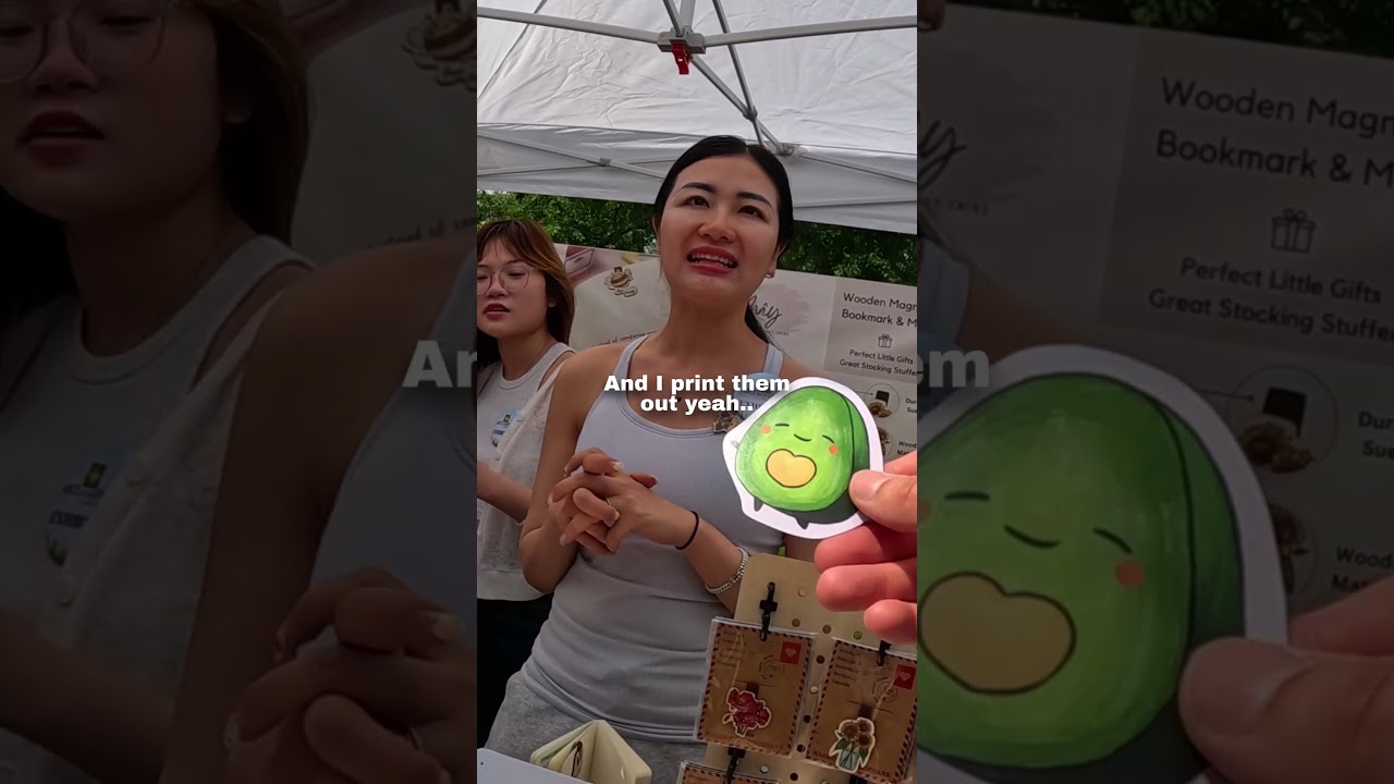 I bought an avocado sticker then THIS happened 🥺❤️