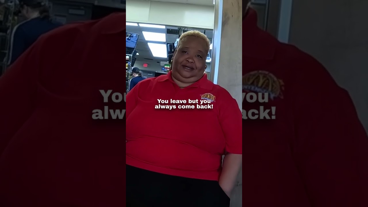 I met a McDonalds manager 🥺❤️