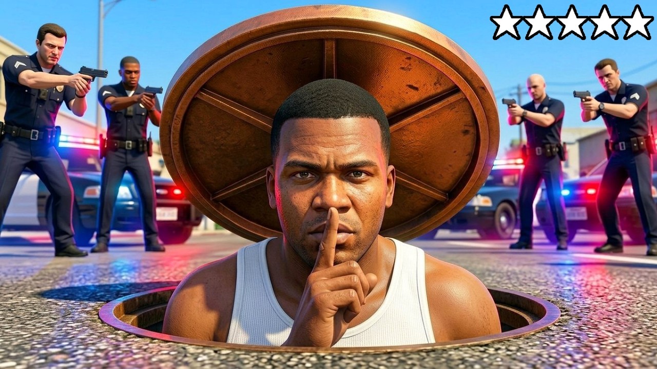 I Tested EVERY Way To Escape 5-STAR Police in GTA 5