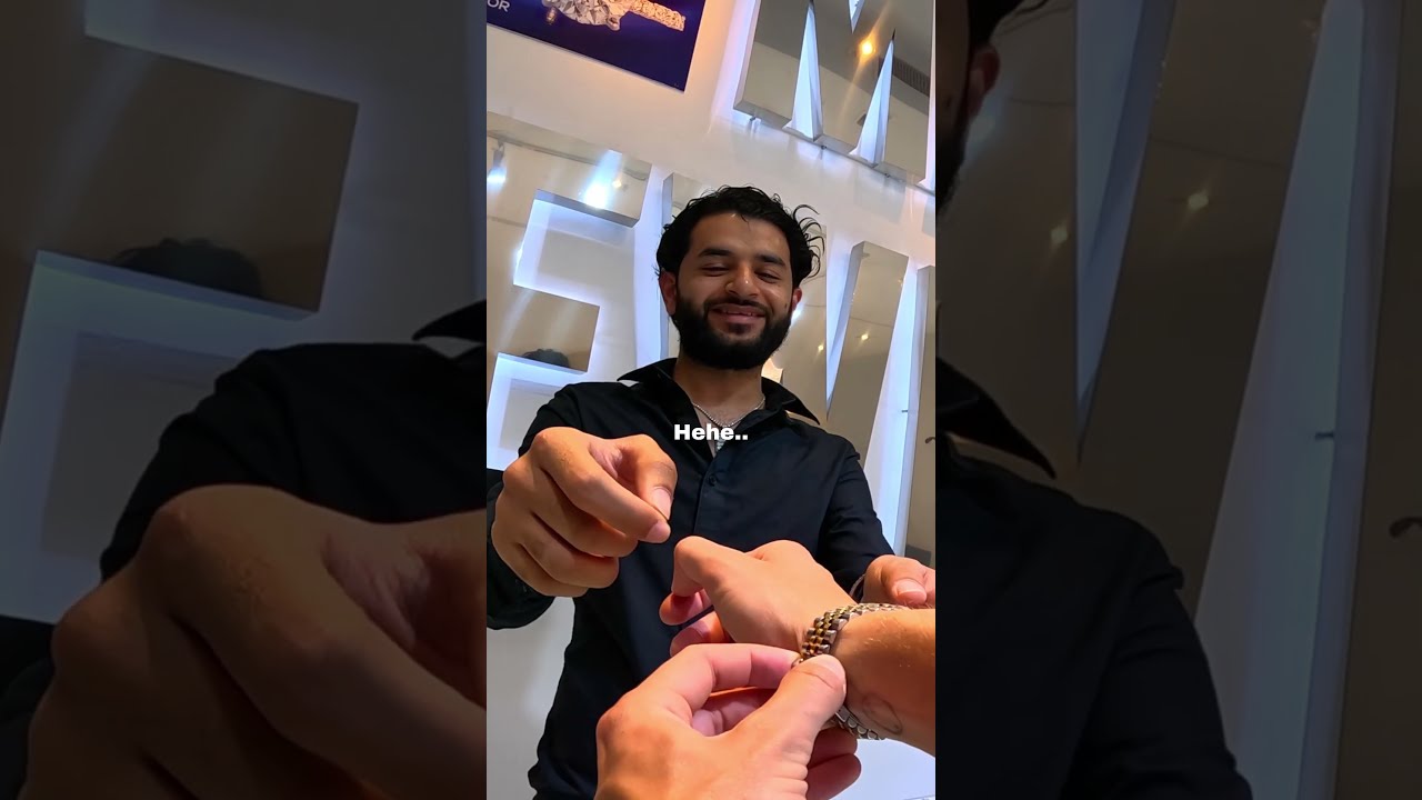 I tried to negotiate a rolex 🥺❤️
