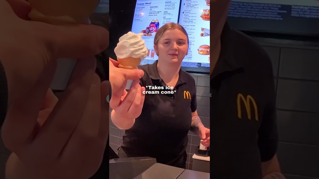 I tried to order 100 ice cream cones! 🥺❤️