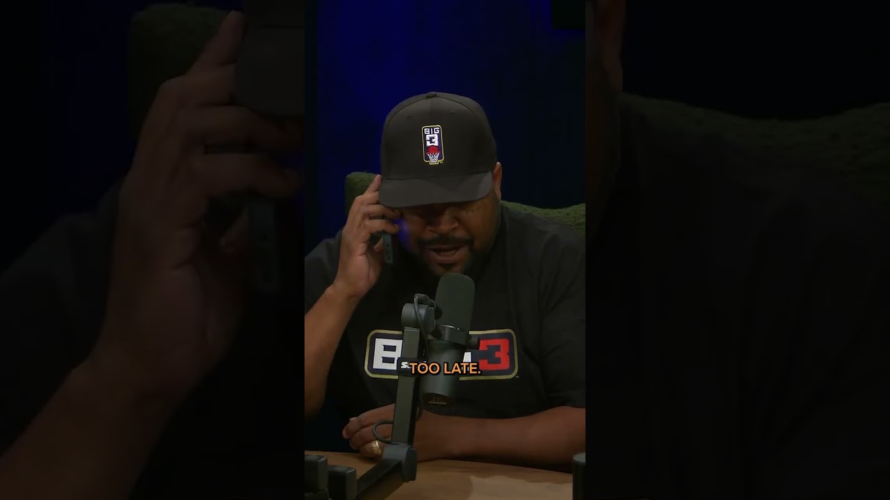 Ice Cube gets a phone call. #podcast #comedy
