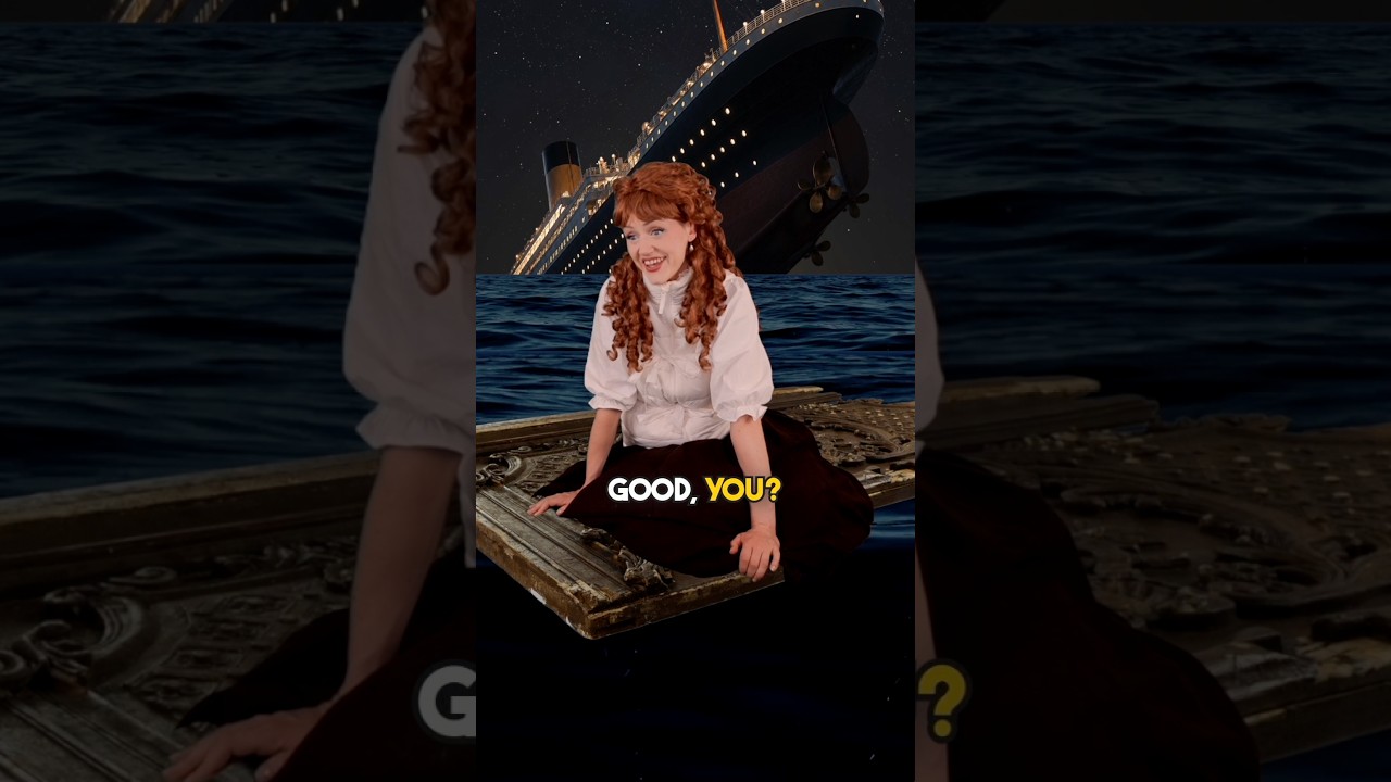 if Jack and Rose were British 🇬🇧🚢🚪🌊