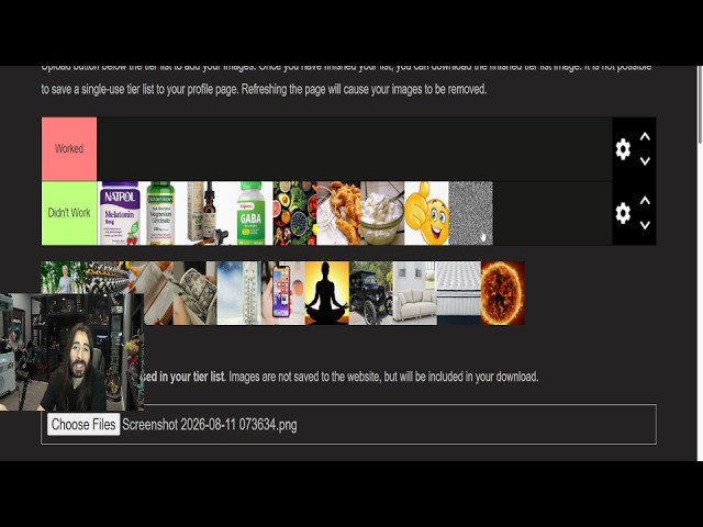 Insomnia Cure Tier List