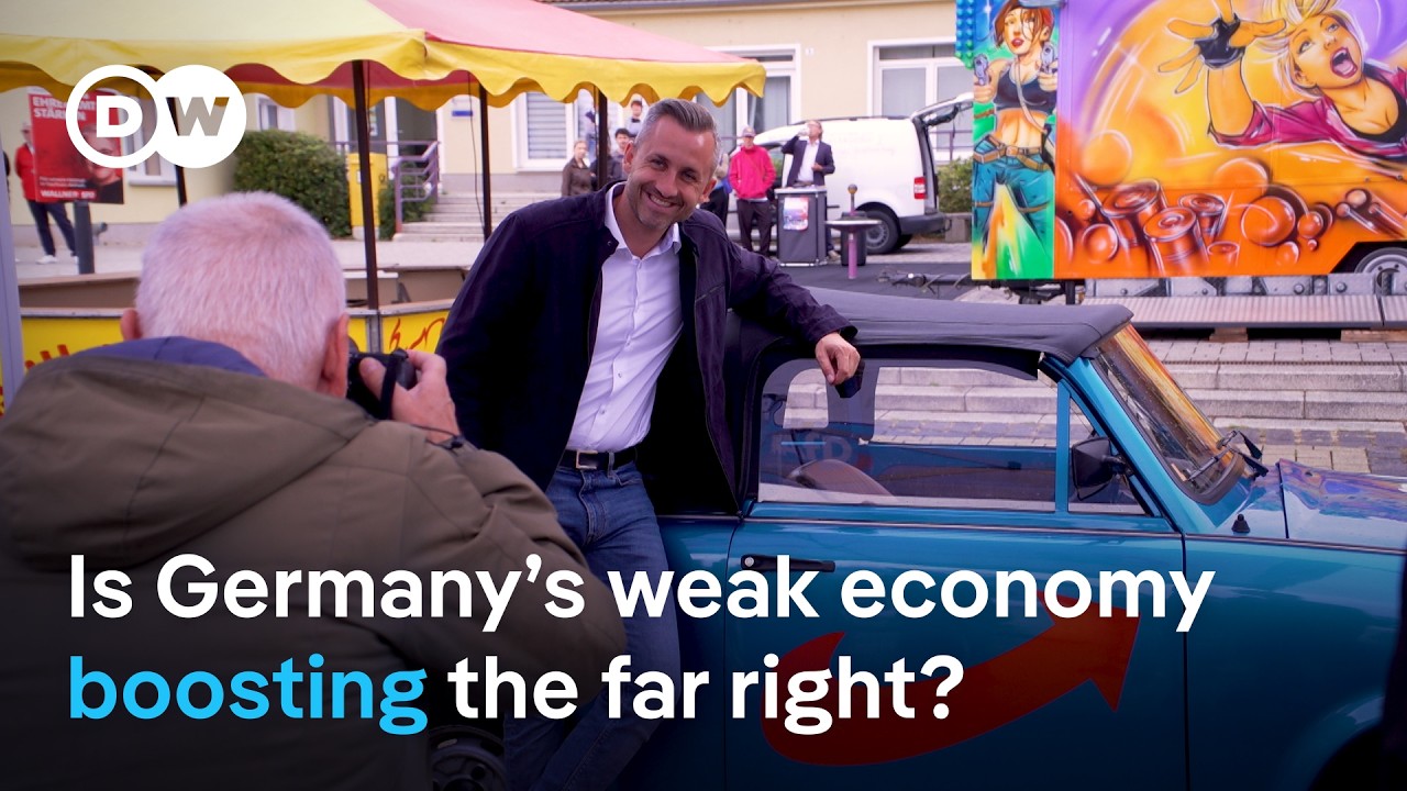 Is Germany’s weak economy boosting the right-wing AfD? | DW News